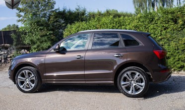 хром накладки на ручки дверей Audi Q5 фото