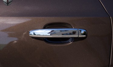 хром накладки на ручки дверей Audi Q5 фото