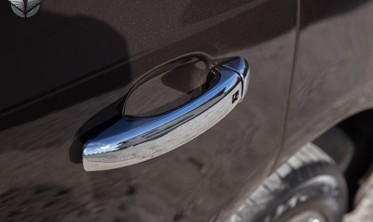 хром накладки на ручки дверей Audi Q5 фото