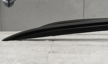 алюмінієві рейлінги на дах BMW X5 F15 чорні фото