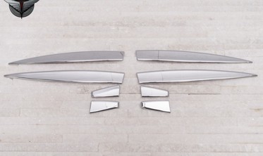 хром накладки на ручки дверей BMW X1 F48 фото