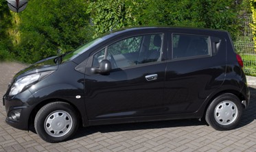 хром накладки на ручки дверей Chevrolet Spark фото