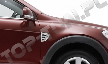 накладки воздухозаборников на двери Chevrolet Captiva фото