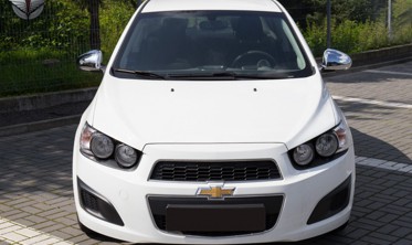 хром накладки на зеркала Chevrolet Aveo фото