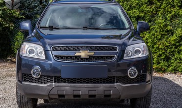 хром накладки противотуманок передних Chevrolet Captiva фото