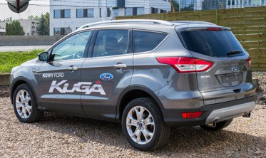 хром накладки на ручки дверей Ford Kuga II версия с сенсором фото