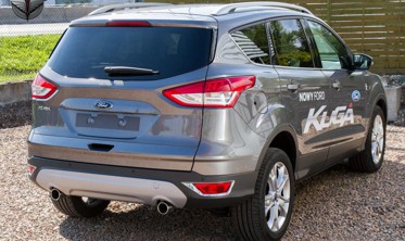 хром накладки противотуманок задних Ford Kuga II фото