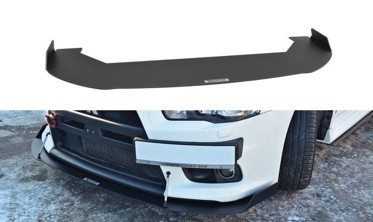 Racing дифузор переднього бампера Mitsubishi Lancer EVO X вер.1 фото