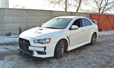 Бічні дифузори порогів Racing Mitsubishi Lancer Evo X фото