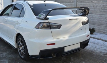 Накладка на спойлер Mitsubishi Lancer Evolution X фото