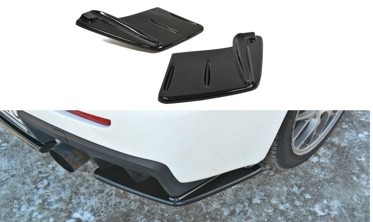 Бічні дифузори під задній бампер Mitsubishi Lancer Evolution 10 фото