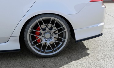 Бічні дифузори заднього бампера Honda Accord mk7 Type-S фото