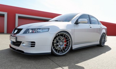 Боковые диффузоры порогов Honda Accord mk7 Type-S  фото