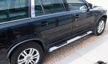 Пороги (подножки боковые) Volvo XC90 (2002-2014) фото
