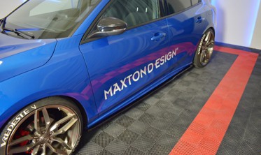 Диффузоры боковых порогов Ford Focus версия ST / ST-Line Mk4 вер. 3 фото