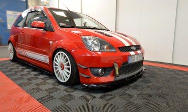 Тюнінг накладки (Canards) для переднього бампера Ford Fiesta mk6 ST фото