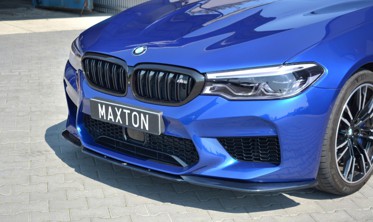 Тюнинговый спойлер переднего бампера BMW M5 F90 вер.2 фото