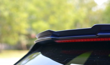 Накладка на спойлер Audi RS4 B9 Avant фото