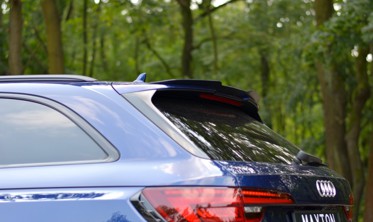 Накладка на спойлер Audi RS4 B9 Avant фото