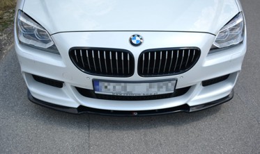 Спойлер переднего бампера BMW 6 Gran Coupe F06 M-pack фото