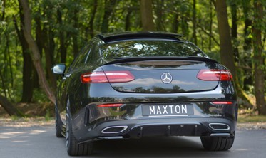 Боковые юбки заднего бампера Mercedes E Coupe C238 версия AMG-Line  фото