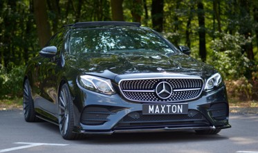 Спойлер переднего бампера Mercedes E Coupe C238 AMG-line вер.2 фото