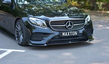 Спойлер переднего бампера Mercedes E Coupe C238 AMG-line вер.2 фото