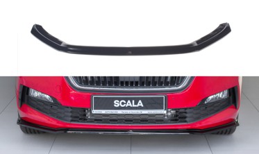 Спойлер під передній бампер Skoda Scala вер.3 фото