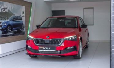 Дифузор переднього бампера Skoda Scala вер.2 фото
