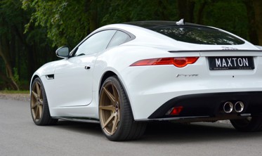 Боковые диффузоры порогов Jaguar F-Type фото