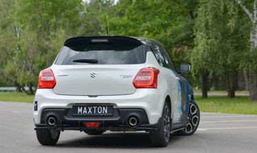 Боковые диффузоры на край заднего бампера Suzuki Swift 6 Sport фото