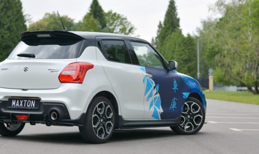 Бічні накладки під пороги Suzuki Swift 6 Sport фото