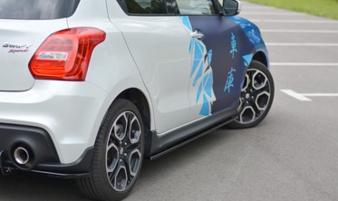 Бічні накладки під пороги Suzuki Swift 6 Sport фото