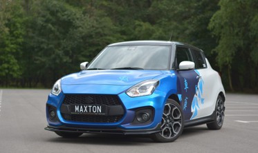 Передняя накладка на бампер Suzuki Swift 6 Sport фото