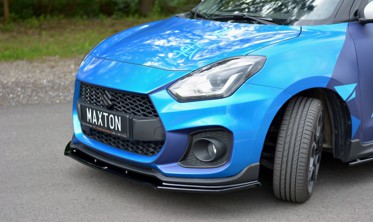 Передняя накладка на бампер Suzuki Swift 6 Sport фото