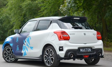 Накладка на спойлер багажника Suzuki Swift 6 Sport фото