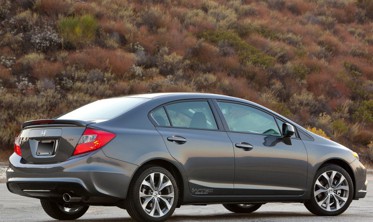 хром накладки на ручки дверей Honda Civic фото