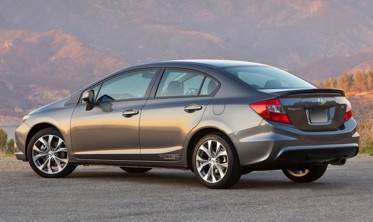 комплект брызговиков для Honda Civic Sedan фото