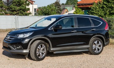 тюнинговые накладки на ручки дверей HONDA CR-V (сталь) фото