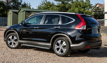 тюнинговые накладки на ручки дверей HONDA CR-V (сталь) фото