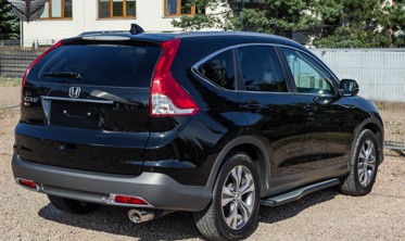 хром накладки противотуманок задних Honda CR-V  фото