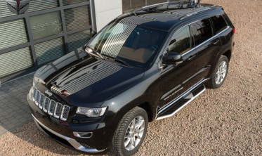пороги (подножки боковые) Jeep Grand Cherokee фото