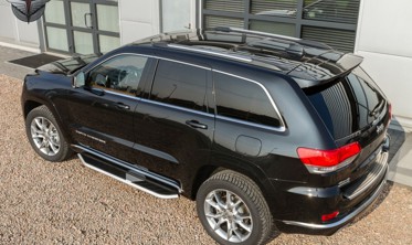 пороги (подножки боковые) Jeep Grand Cherokee фото