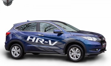 хром окантовка боковых окон Honda HR-V фото