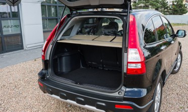 шторка-полиця багажника Honda CR-V бежева фото
