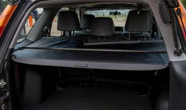 шторка-полка багажника для Honda CR-V черная фото