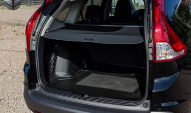 шторка-полка багажника для Honda CR-V черная фото