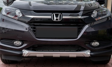 комплект накладок переднего и заднего бампера HONDA HR-V (ABS) фото