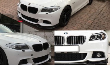 Диффузор к переднему бамперу BMW F10 M-пакет фото