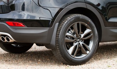 комплект брызговиков для Hyundai Santa Fe III фото